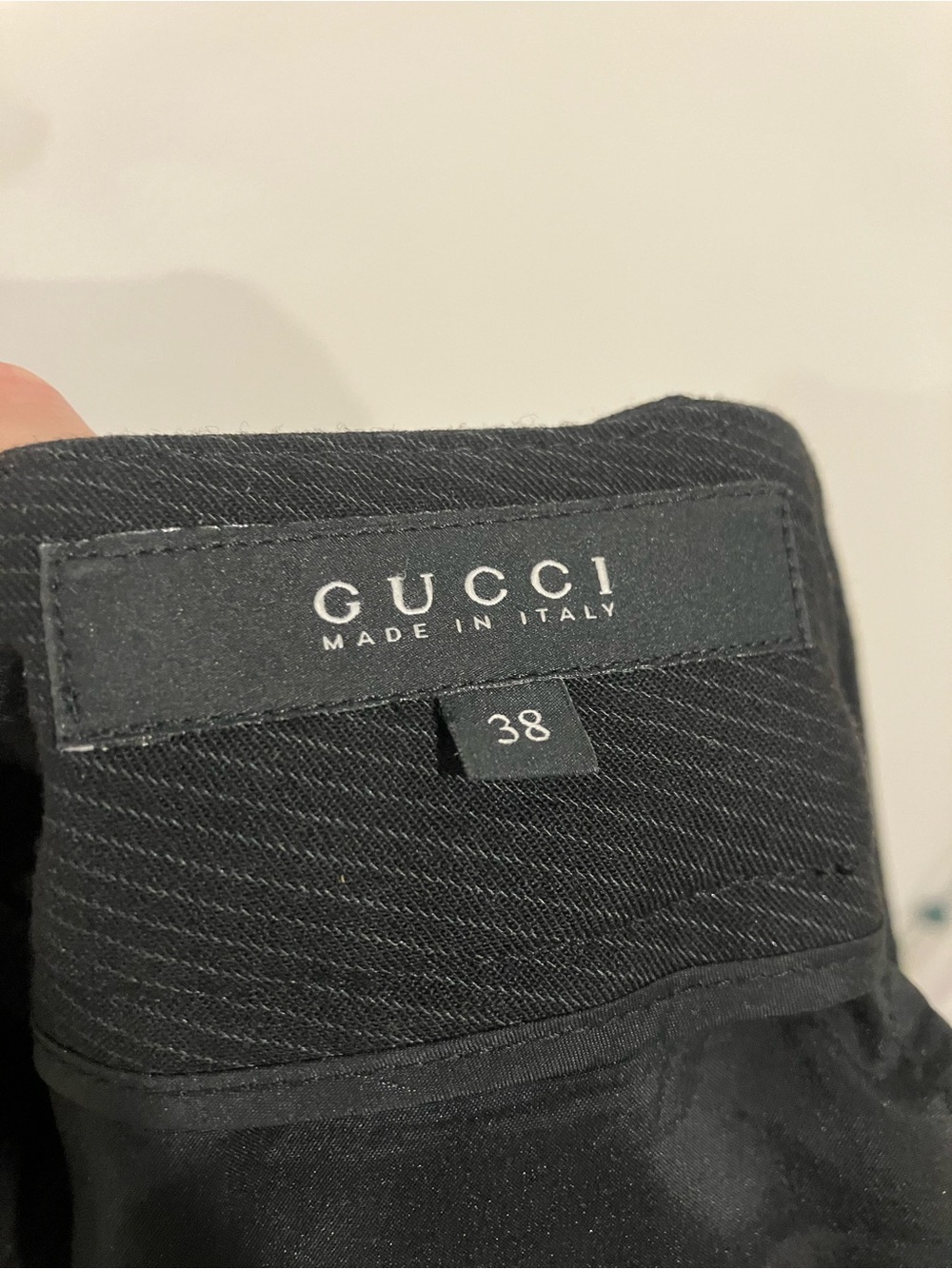 Gucci Pinstripe Slim Fit Pants, size 2